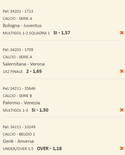 scommesse pronte di oggi 2024-05-20
