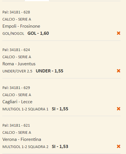 scommesse pronte Serie a 2024-05-04