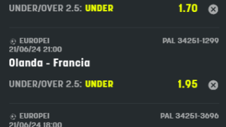 Scommesse vincenti 21-06-24