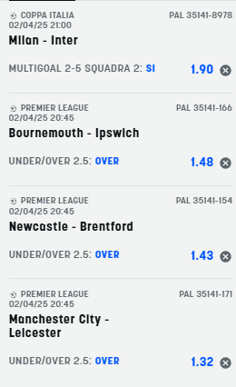 scommesse pronte di oggi 2025-04-02
