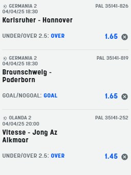 scommesse pronte di oggi 2025-04-04