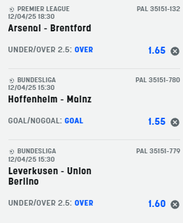 scommesse pronte di oggi 2025-04-12