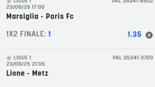 Scommesse vincenti 23-08-25