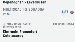 Scommesse vincenti 18-09-25