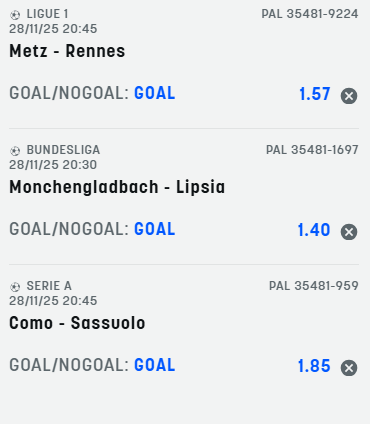 scommesse pronte di oggi 2025-11-28