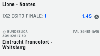 Scommesse vincenti 30-11-25