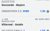 Scommesse vincenti 06-12-25 Scommesse vincenti 06-12-25