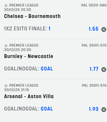 scommesse pronte di oggi 2025-12-30