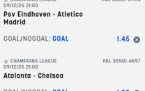 Scommesse vincenti 09-12-25 Scommesse vincenti 09-12-25