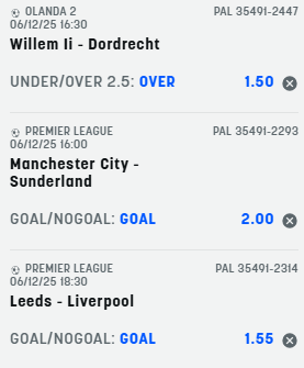 scommesse pronte di oggi 2025-12-05