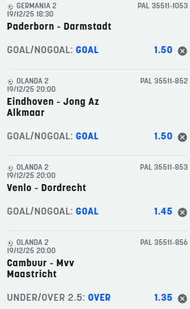 scommesse pronte di oggi 2025-12-19