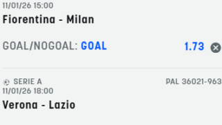Scommesse vincenti 11-01-26