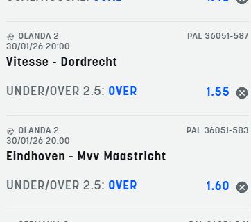 Scommesse vincenti 30-01-26 Scommesse vincenti 30-01-26