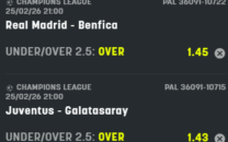 Scommesse vincenti 25-02-26 Scommesse vincenti 25-02-26