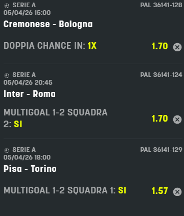 scommesse pronte Serie a 2026-04-04
