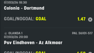 Scommesse vincenti 07-03-26 Scommesse vincenti 07-03-26