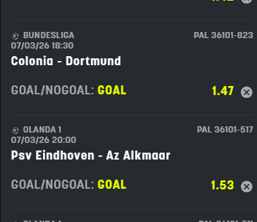 Scommesse vincenti 07-03-26