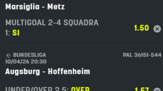 Scommesse vincenti 10-04-26