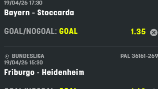 Scommesse vincenti 19-04-26