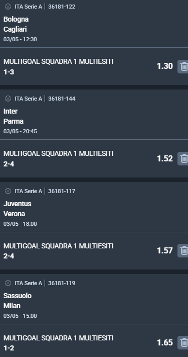 scommesse pronte Serie a 2026-05-03