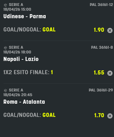 scommesse pronte Serie a 2026-04-18